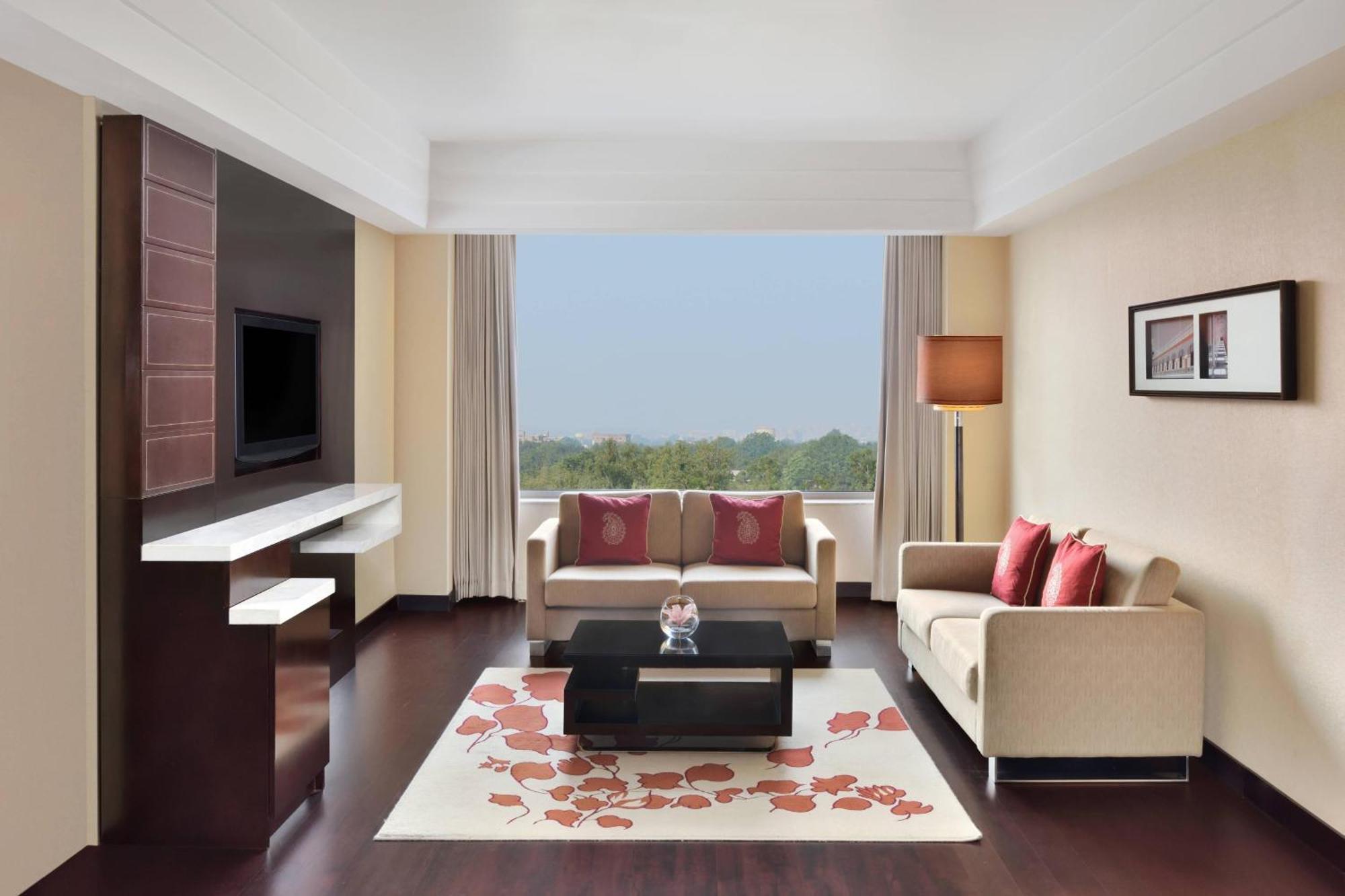 Jaipur Marriott Hotel Buitenkant foto Living room